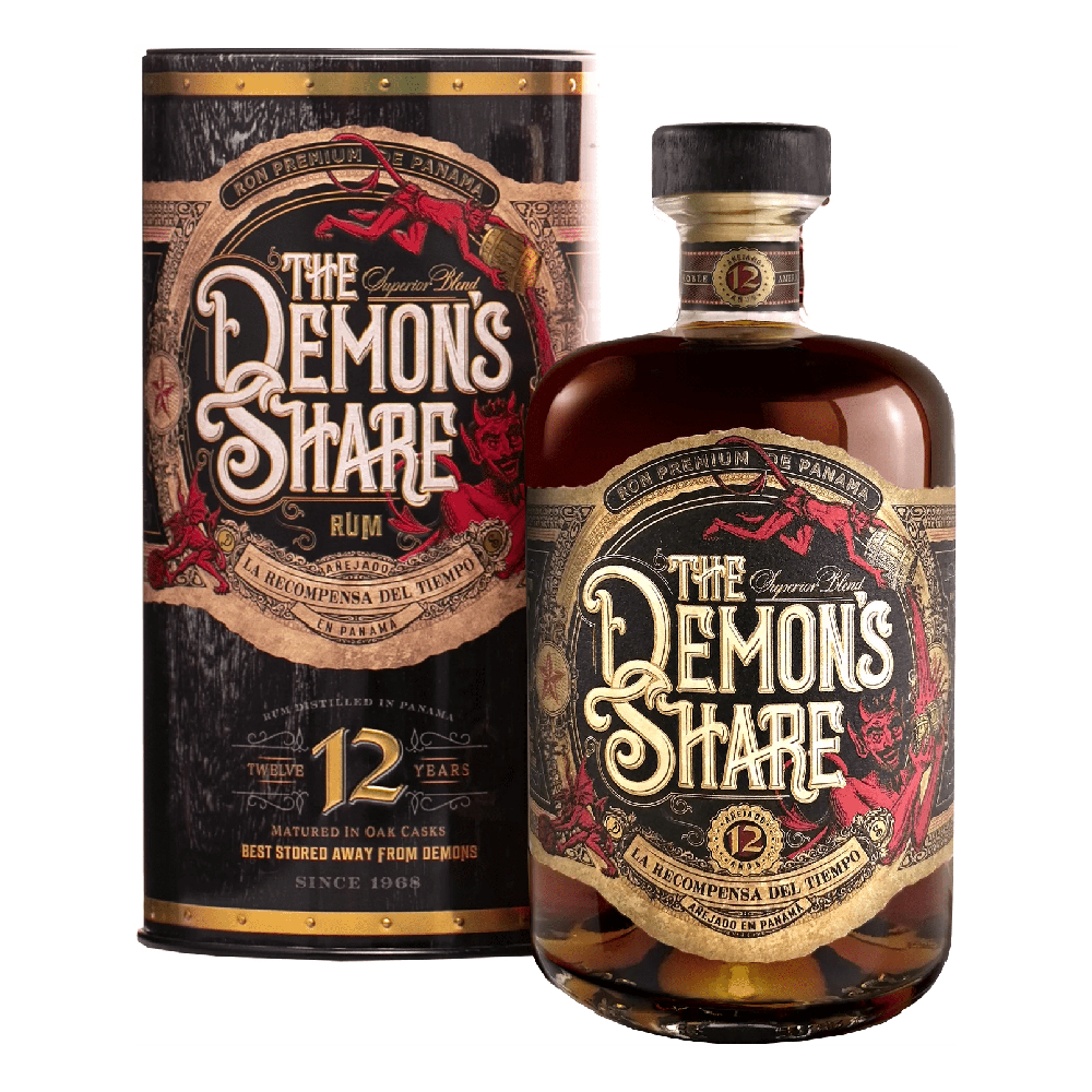 Rum The Demon’s Share La Recompensa Del Tiempo 41% 700 ml Tuba