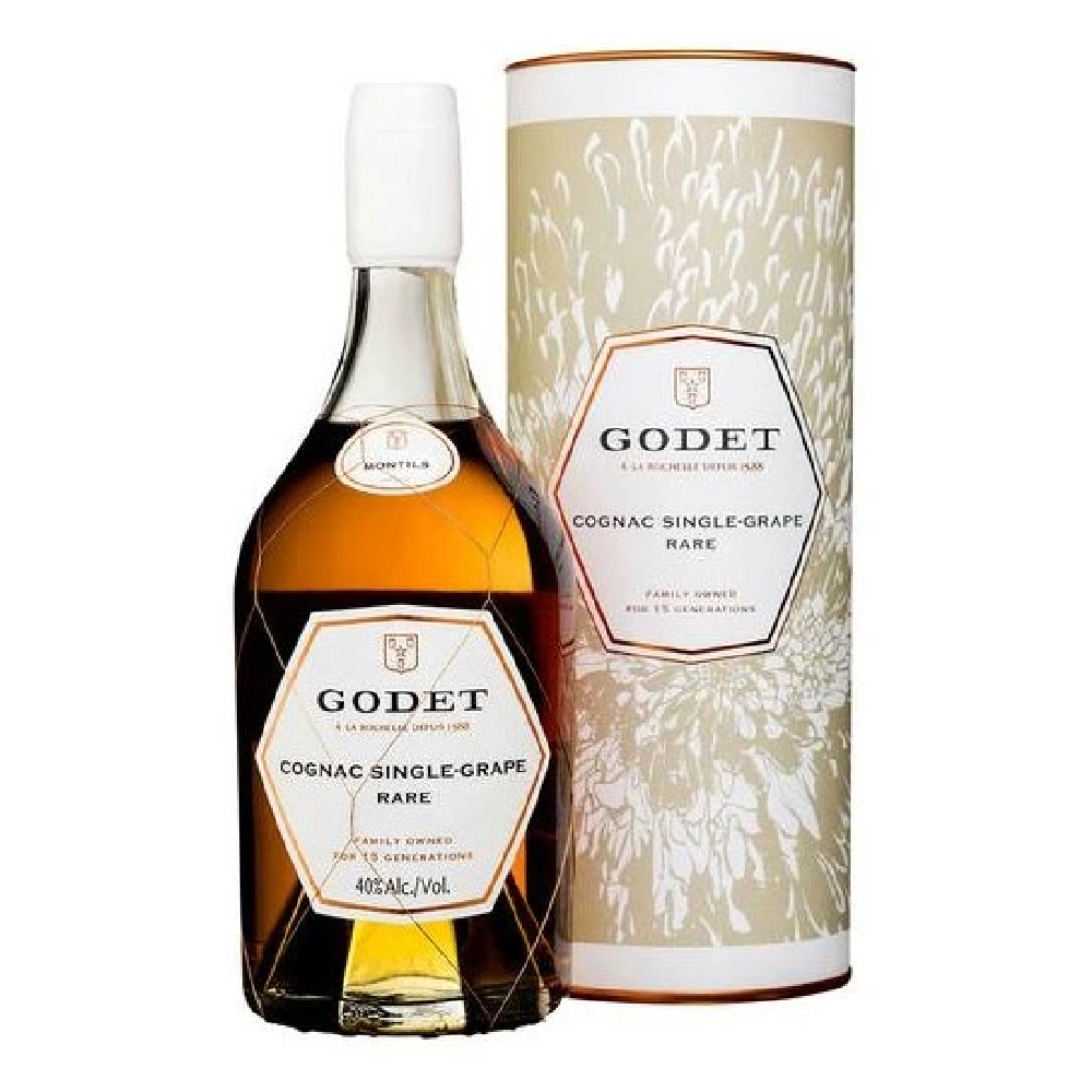 Koniak Godet Single Grape Montilis 40% 700 ml tuba