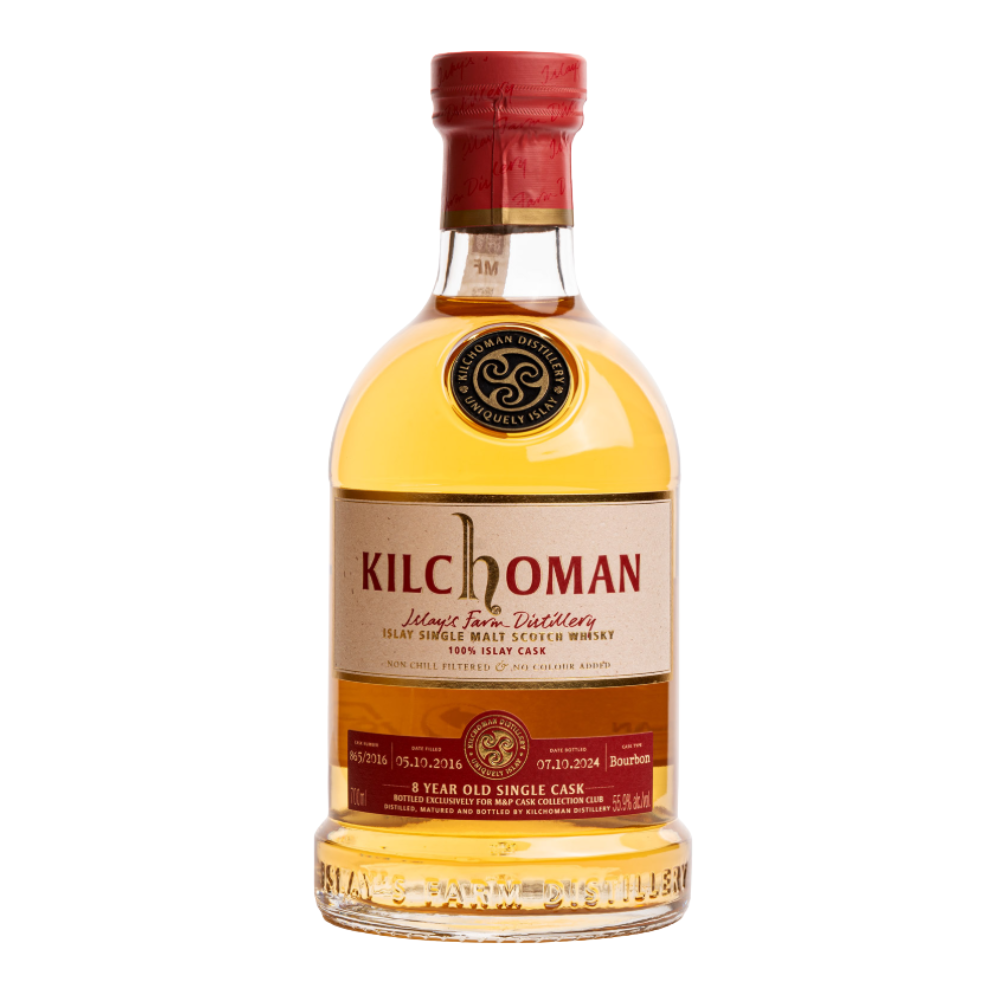 Whisky Kilchoman 100% Islay 8YO M&P Single Cask 865/2016 55,9% 700 ml