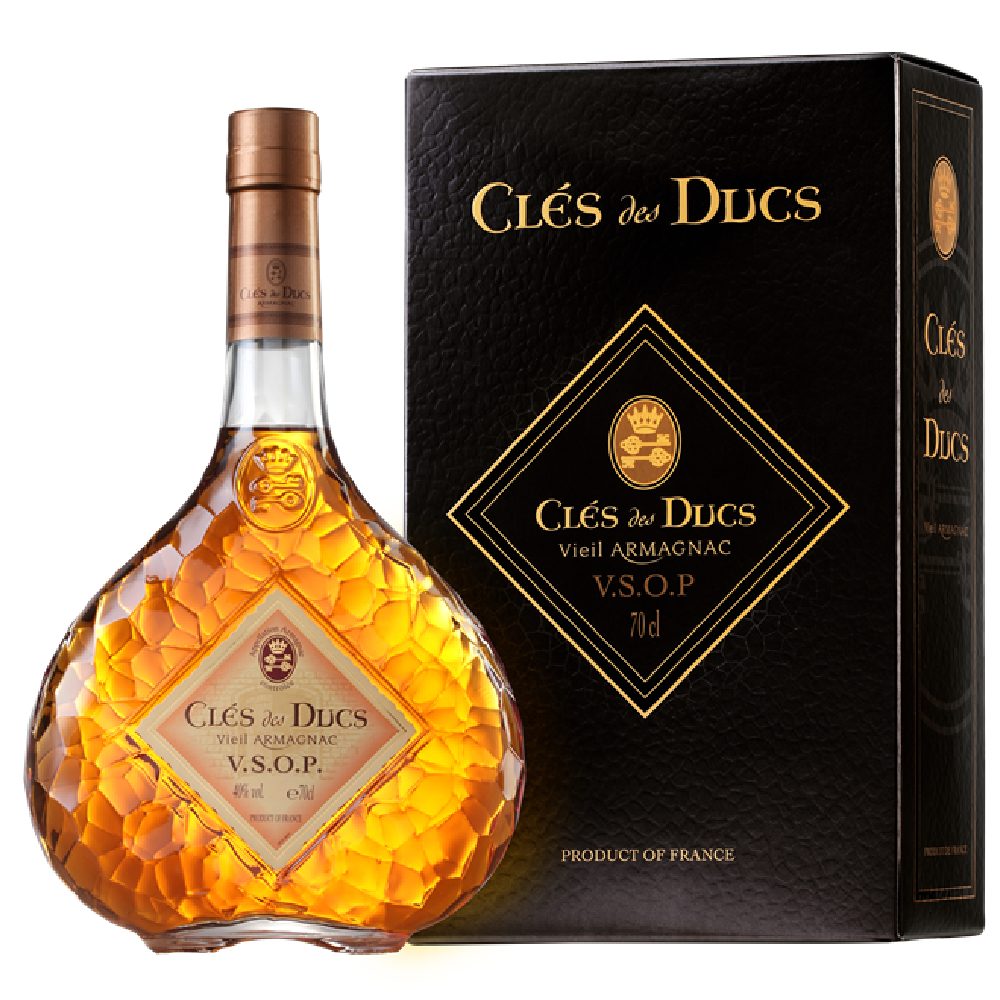 Brandy Armagnac Cles des Ducs VSOP 40% 700 ml kartonik