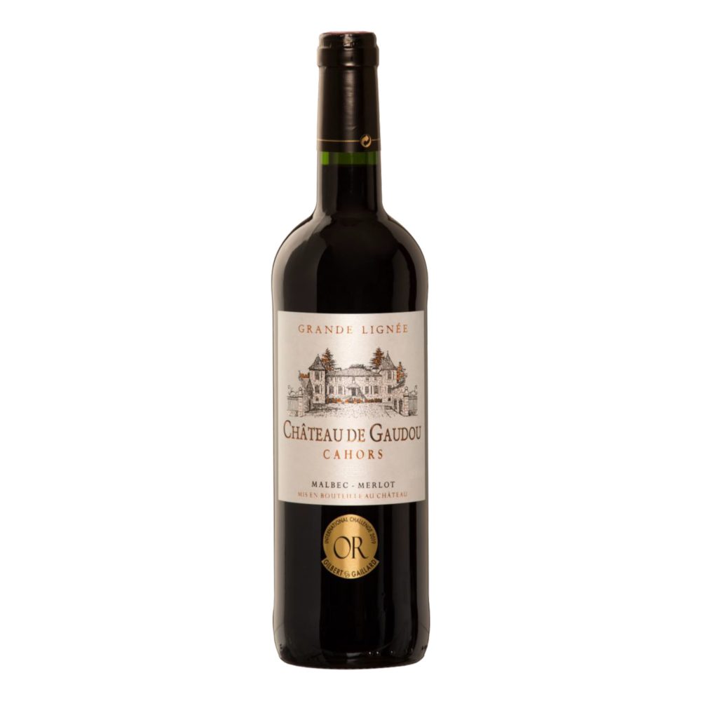 Wino Chateau de Gaudou Cahors Grande Lignee 2019 13,5% czerwone wytrawne 750 ml