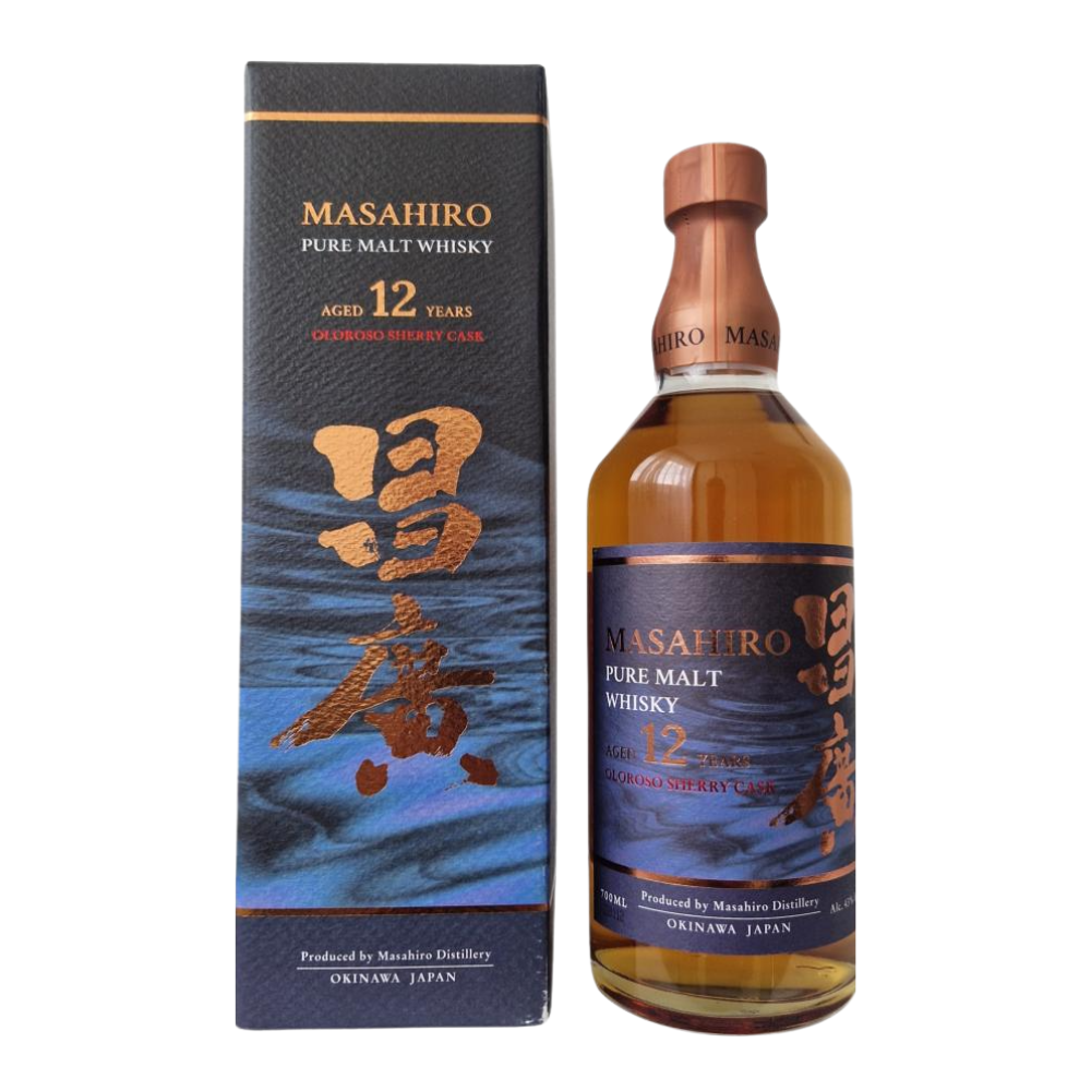 Whisky Masahiro 12YO Oloroso Sherry Cask 43% 700 ml