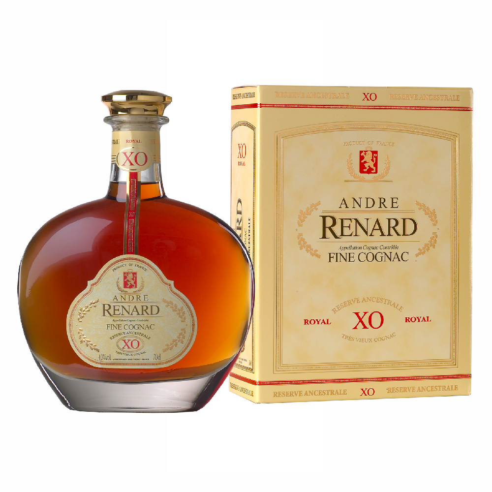 Koniak Andre Renard XO Bukłak 40 % 700 ml kartonik