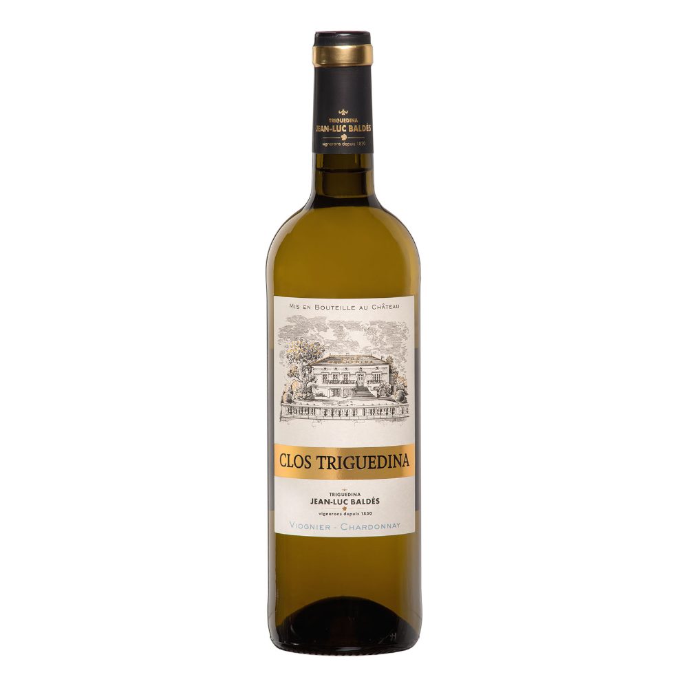 Wino Jean-Luc Baldes Clos Triguedina Viognier Chardonnay 2020 13,5% białe wytrawne 750 ml