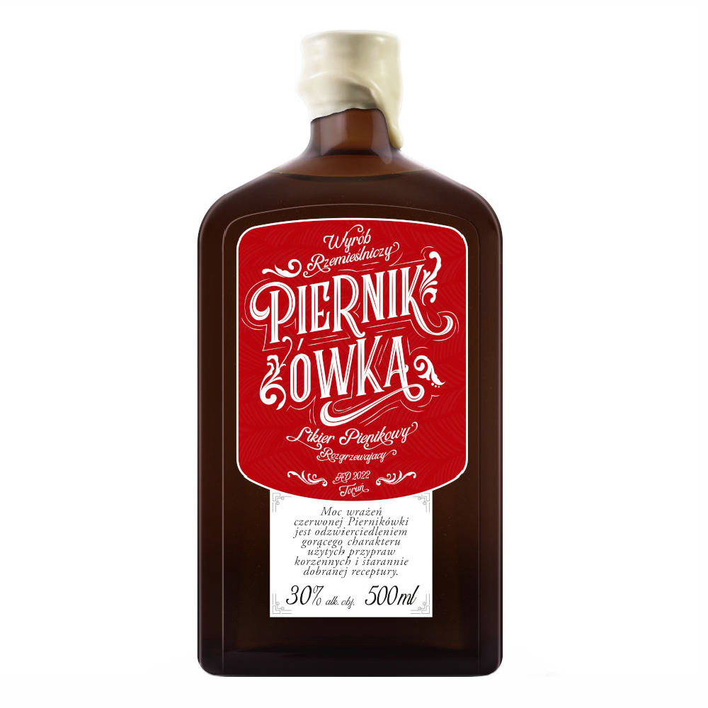 Likier Piernikówka Czerwona 30% 500 ml