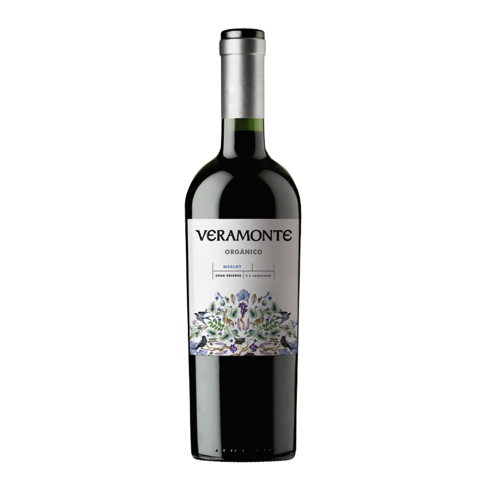 Wino Veramonte Organic Merlot Gran Reserva 14% czerwone wytrawne  750 ml