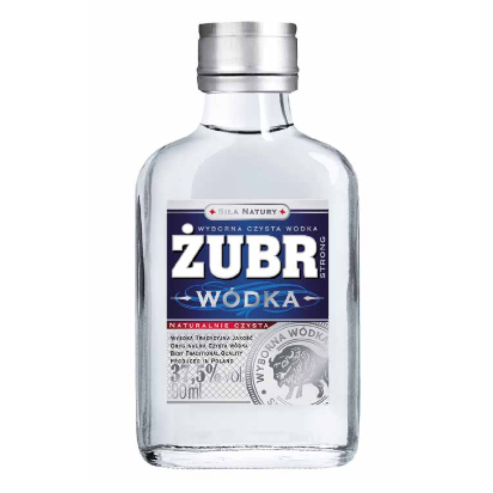 Wódka Żubr Strong 37,5% 90 ml