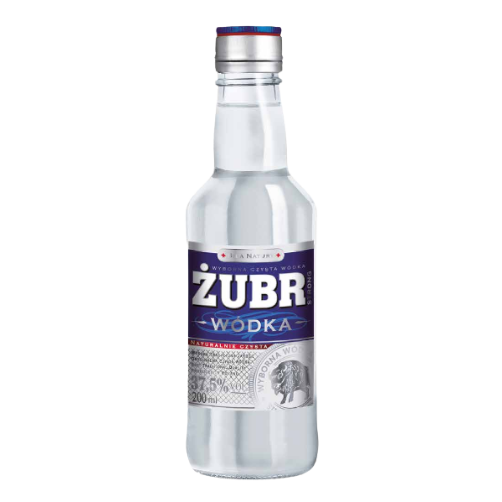 Wódka Żubr Strong 37,5% 200 ml