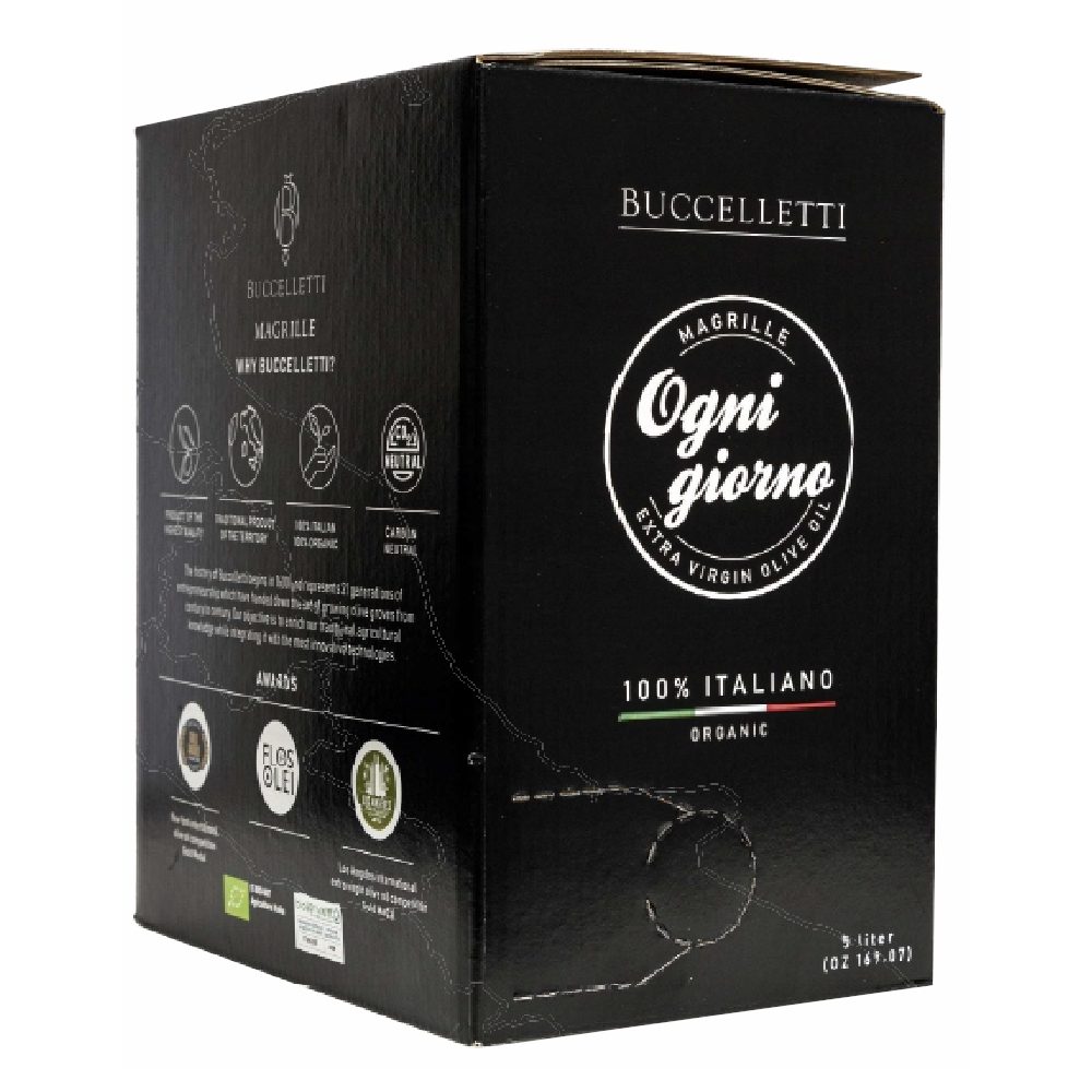 Oliwa Magrille Ogni Giorno Extra Virgin Olive Oil BIB 0% 5000 ml