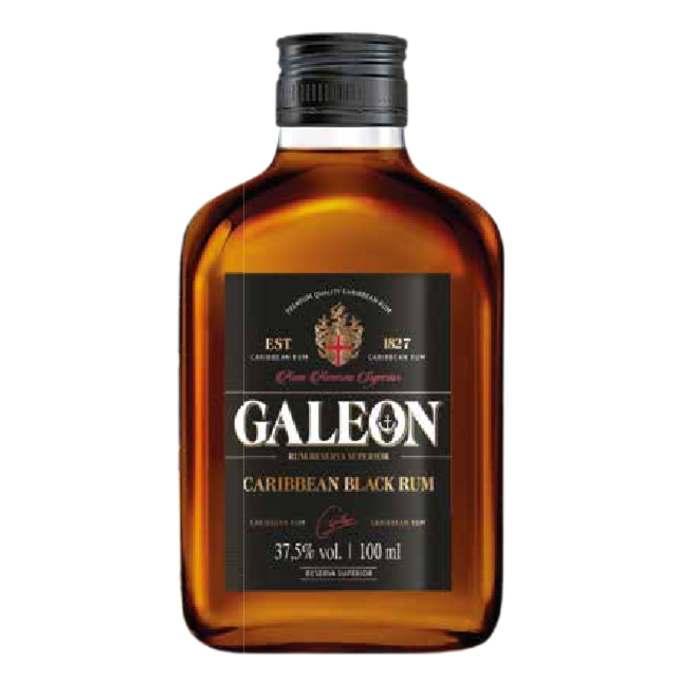 Rum Galeon Black 37,5% 100 ml