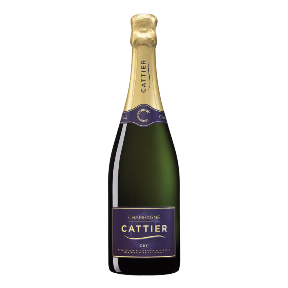Szampan Cattier Dry 12,5% białe półwytrawne 750 ml