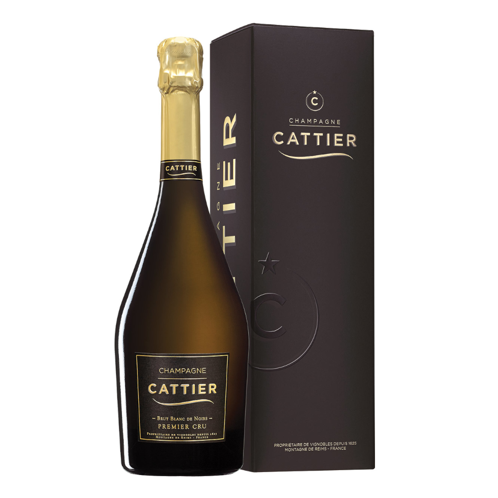 Szampan Cattier Blanc De Noirs Brut Premier Cru 12,5% białe wytrawne 750 ml kartonik