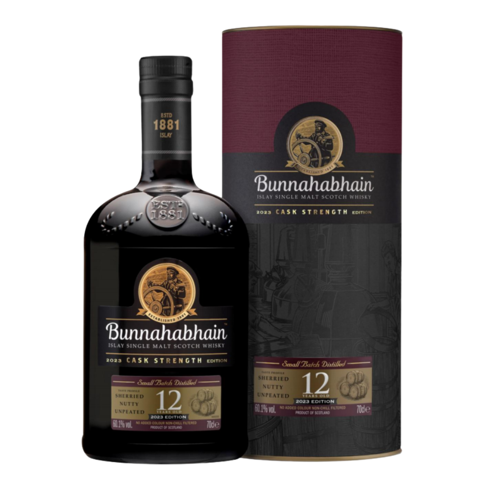Whisky Bunnahabhain 12YO Cask Strength Islay Single Malt 60,1% 700 ml