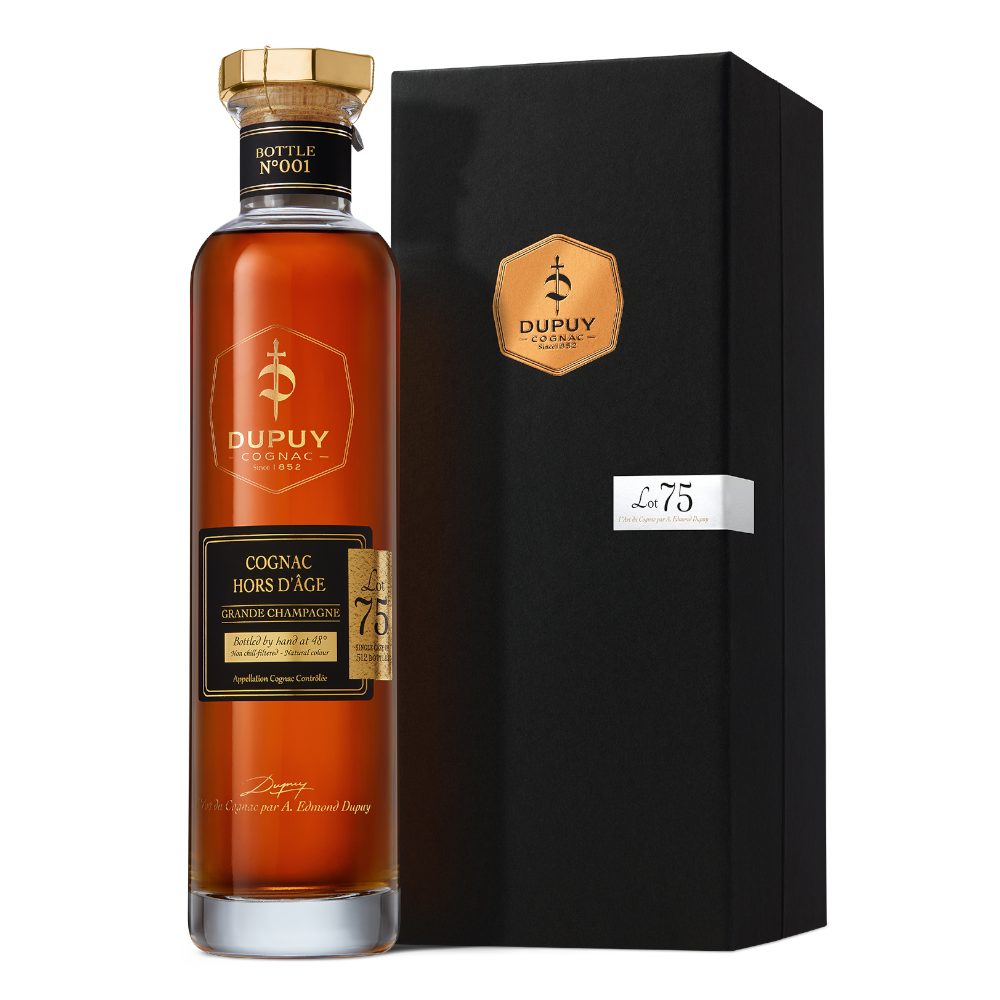 Koniak Dupuy Hors D'age Grande Champagne 1975 46% 700 ml kartonik