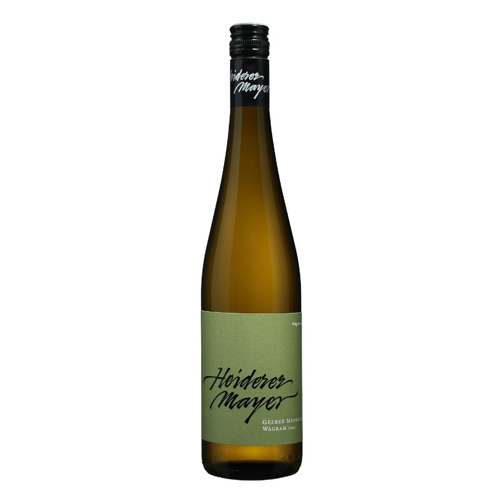 Wino Heiderer Gelber Muskateller 2024 12,5% białe wytrawne 750 ml