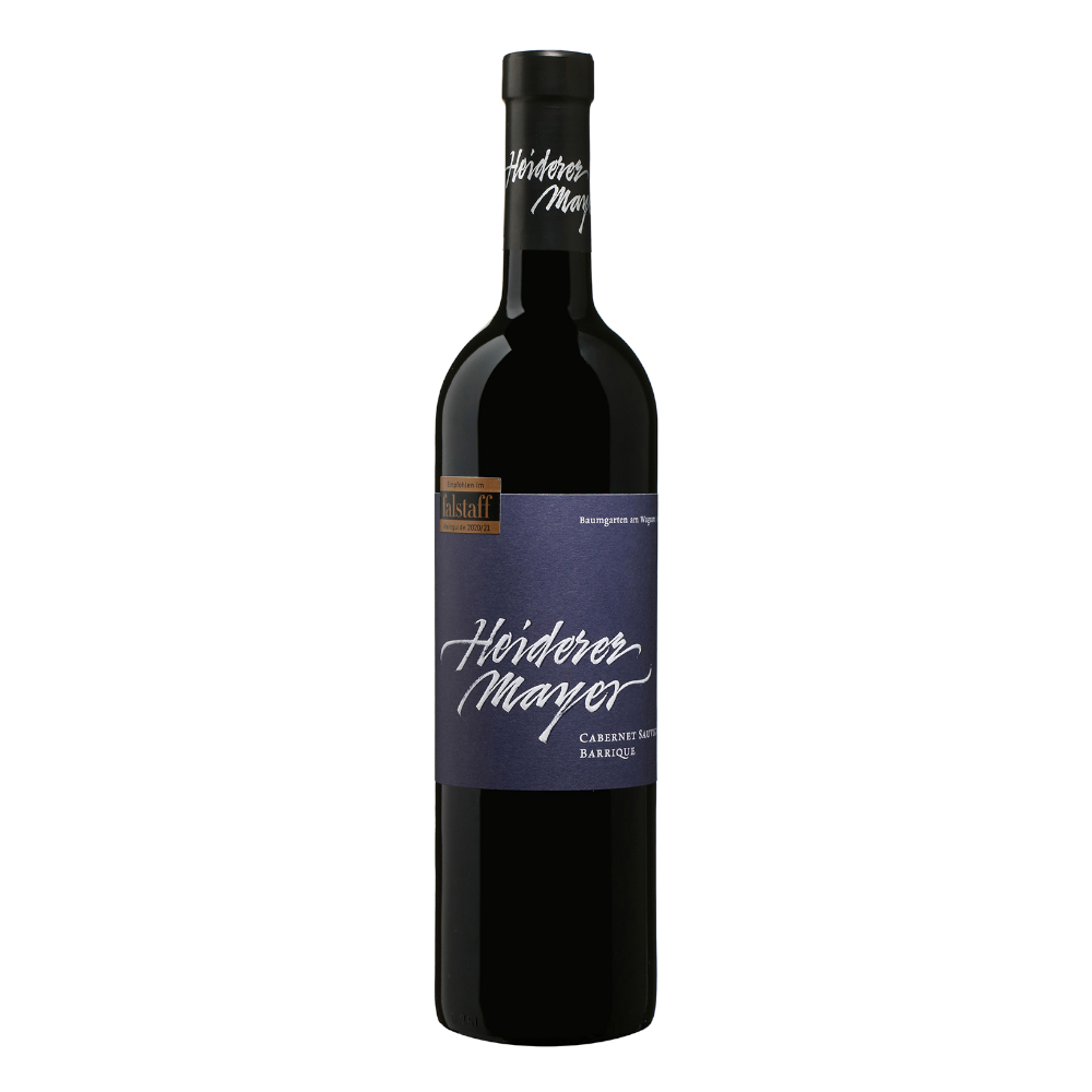 Wino Heiderer Cabernet Sauvignon Barrique 2018 13% czerwone wytrawne 750 ml
