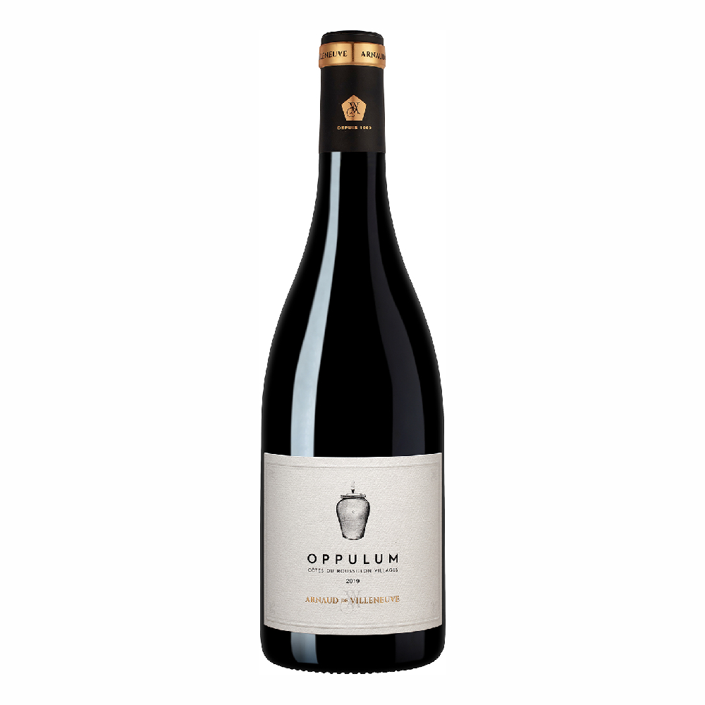 Wino Oppulum Cotes Du Roussillon 2021 14% czerwone wytrawne 750 ml
