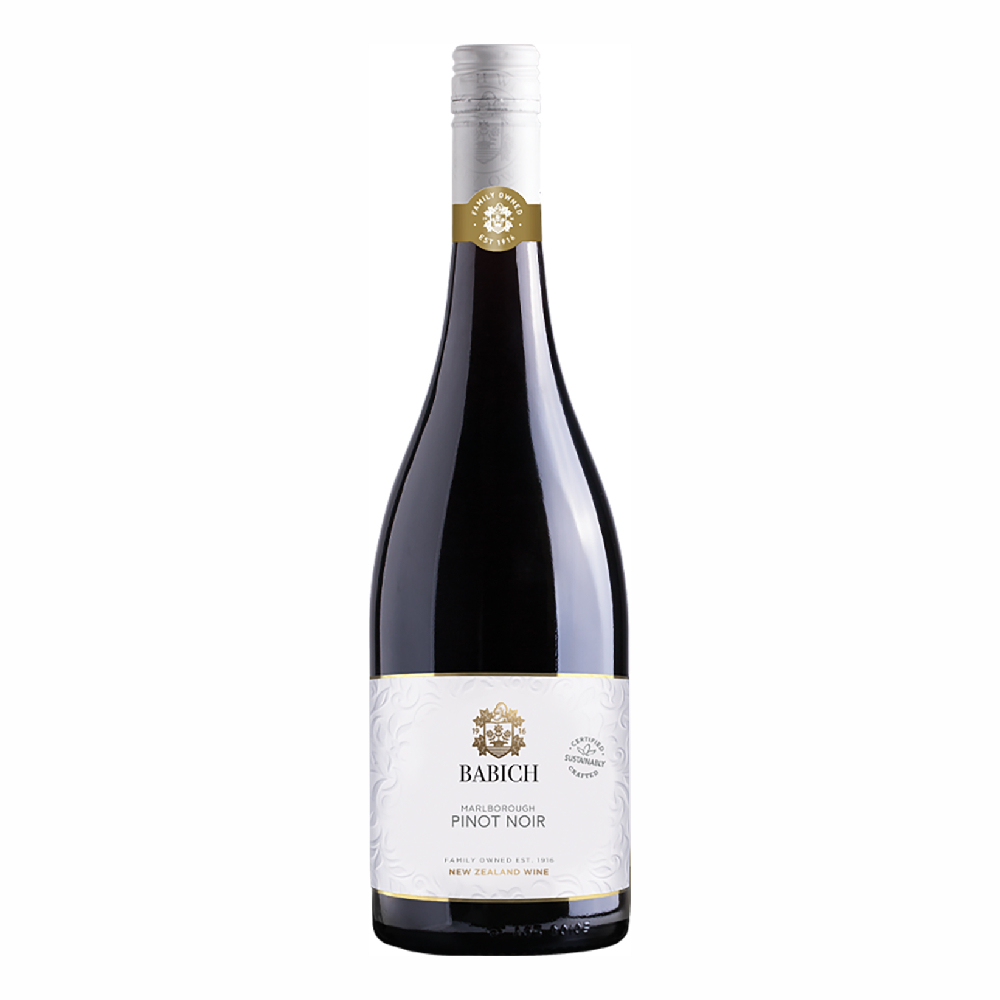 Wino Babich Pinot Noir 2022 12,5% czerwone wytrawne 750 ml