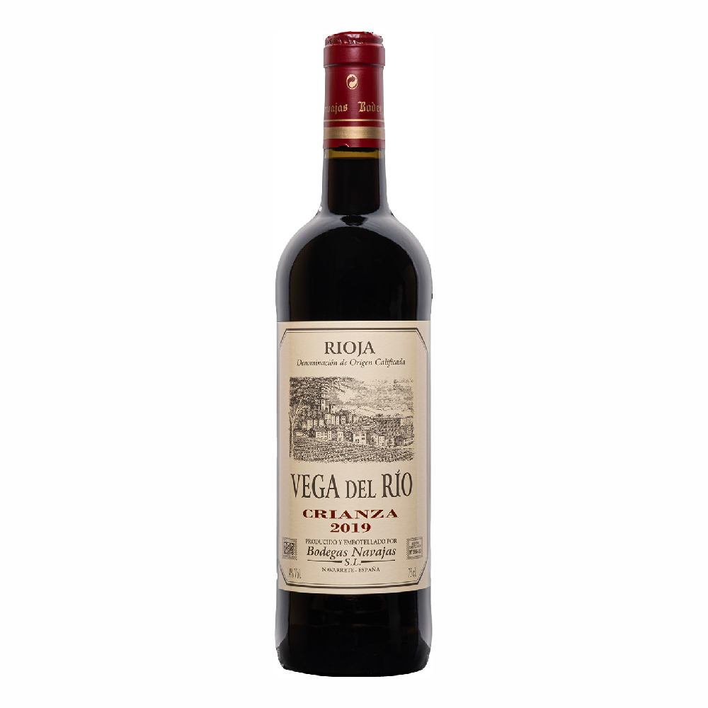 Wino Vega Del Rio Crianza Tinto 2019 14% czerwone wytrawne 750 ml