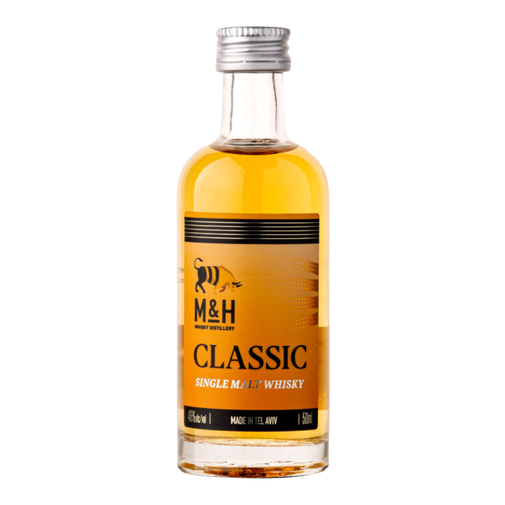 Whisky M&H Classic Single Malt 46% 50 ml