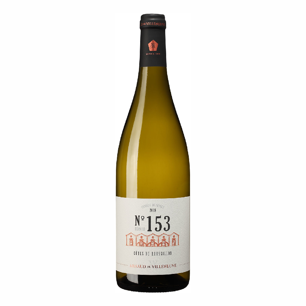 Wino No 153 blanc Cotes Du Roussillon 2023 13% białe wytrawne 750 ml