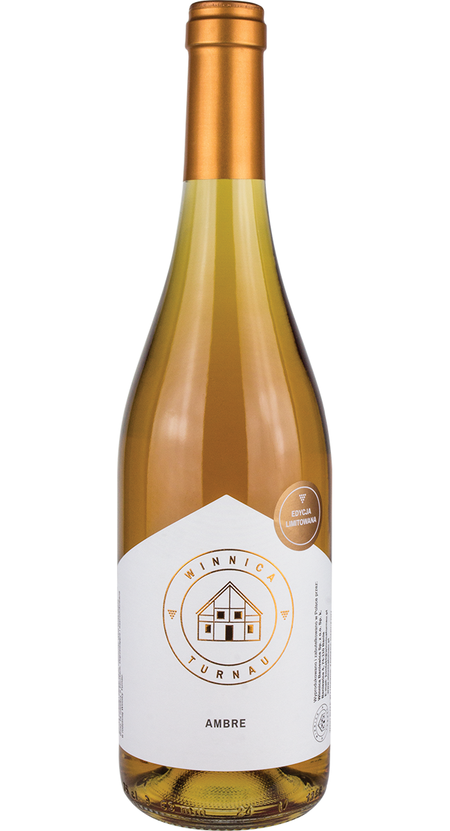 Wino Winnica Turnau Ambre 15% białe wytrawne 750 ml