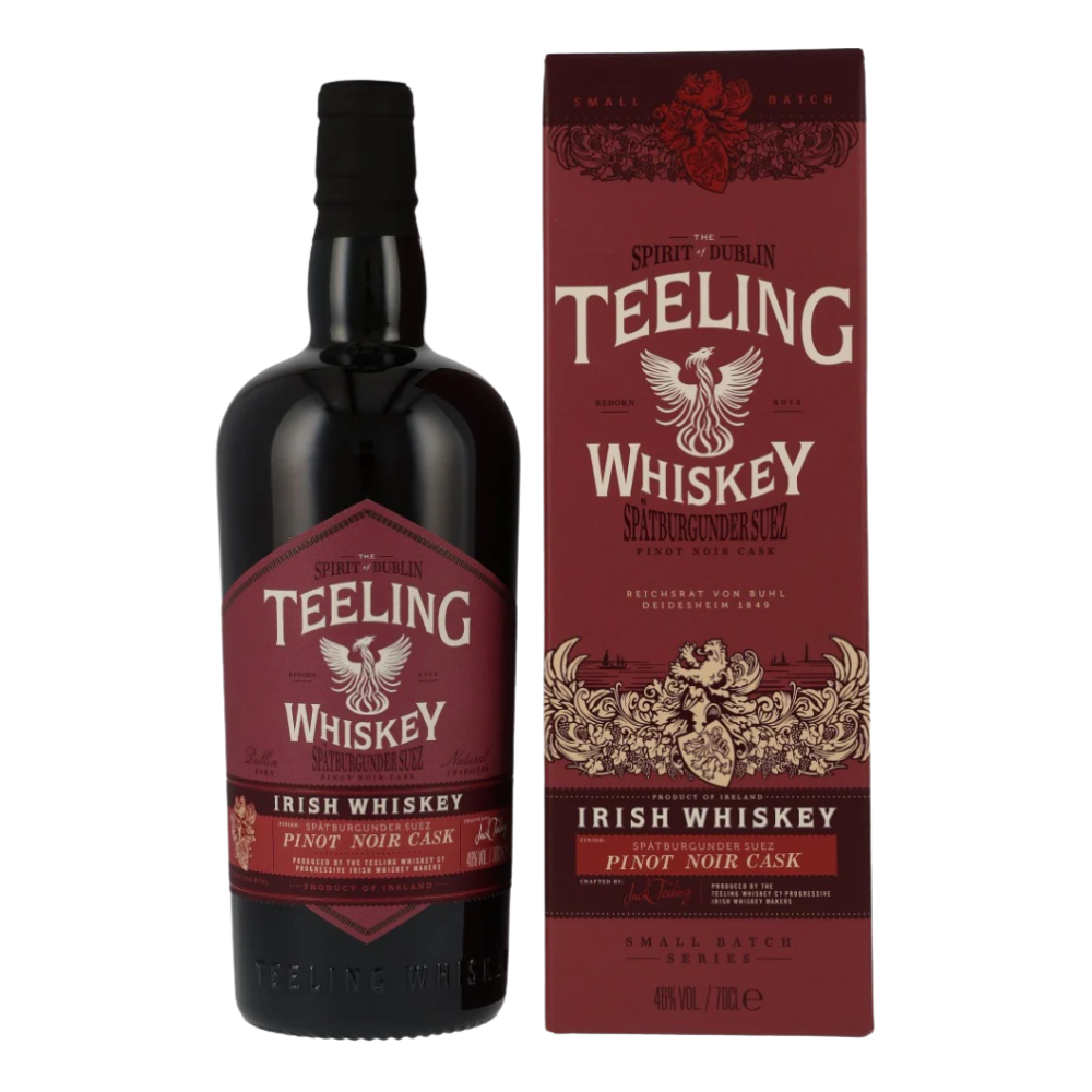Whiskey Teeling Irish Pinot Noir Cask 46% 700 ml kartonik