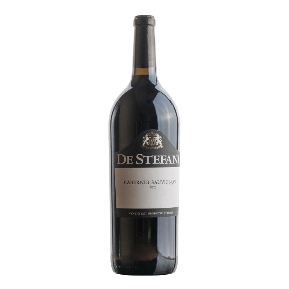 Wino De Stefani Cabernet Sauvignon 2020 13,5% czerwone wytrawne 1500 ml