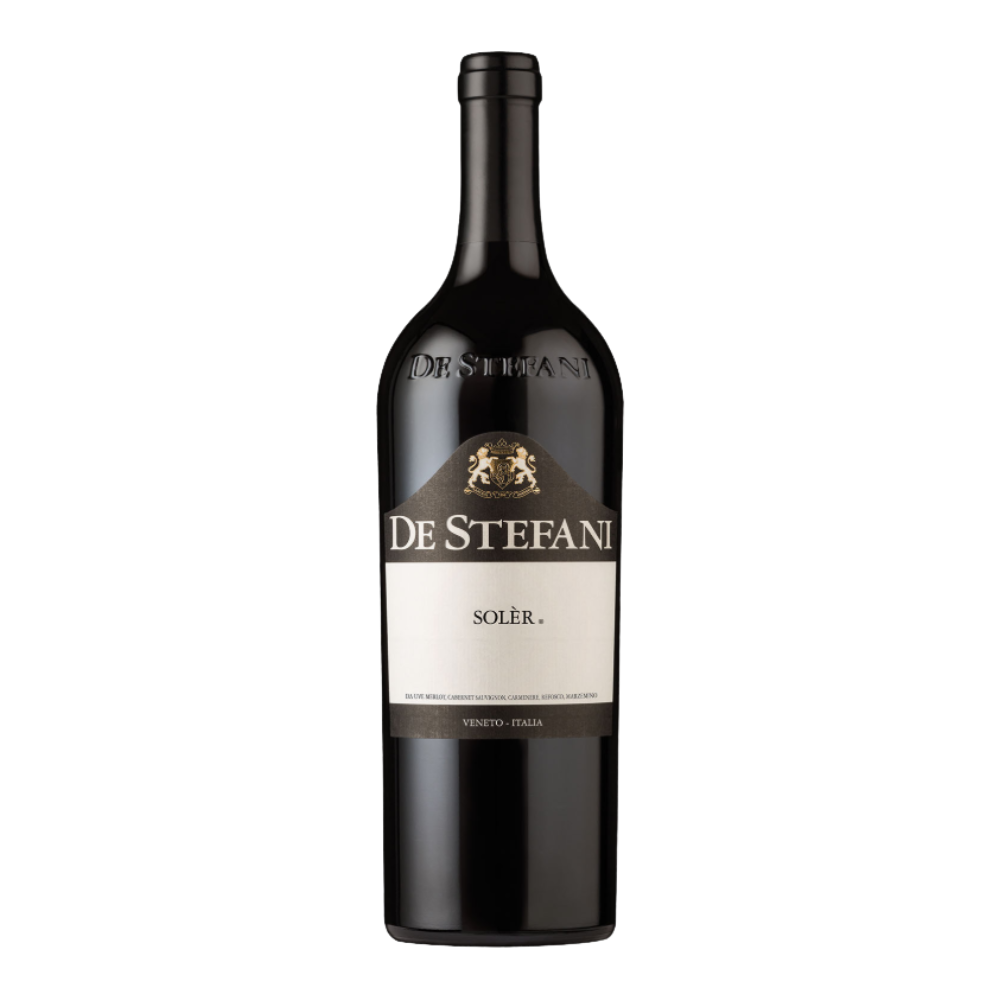 Wino De Stefani Soler Marzem/Refos/Merlot 2021 14% czerwone wytrawne 750 ml