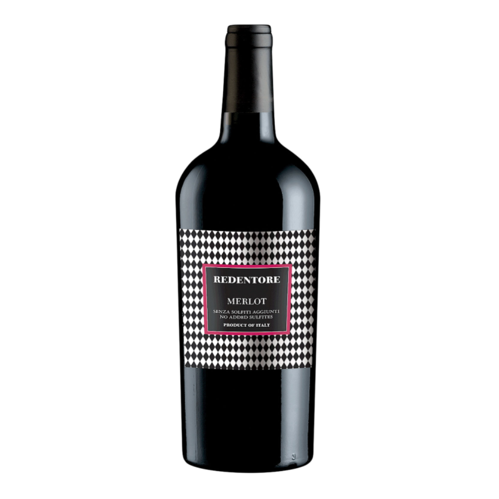 Wino Redentore Merlot 2022 13,5% czerwone wytrawne 750 ml