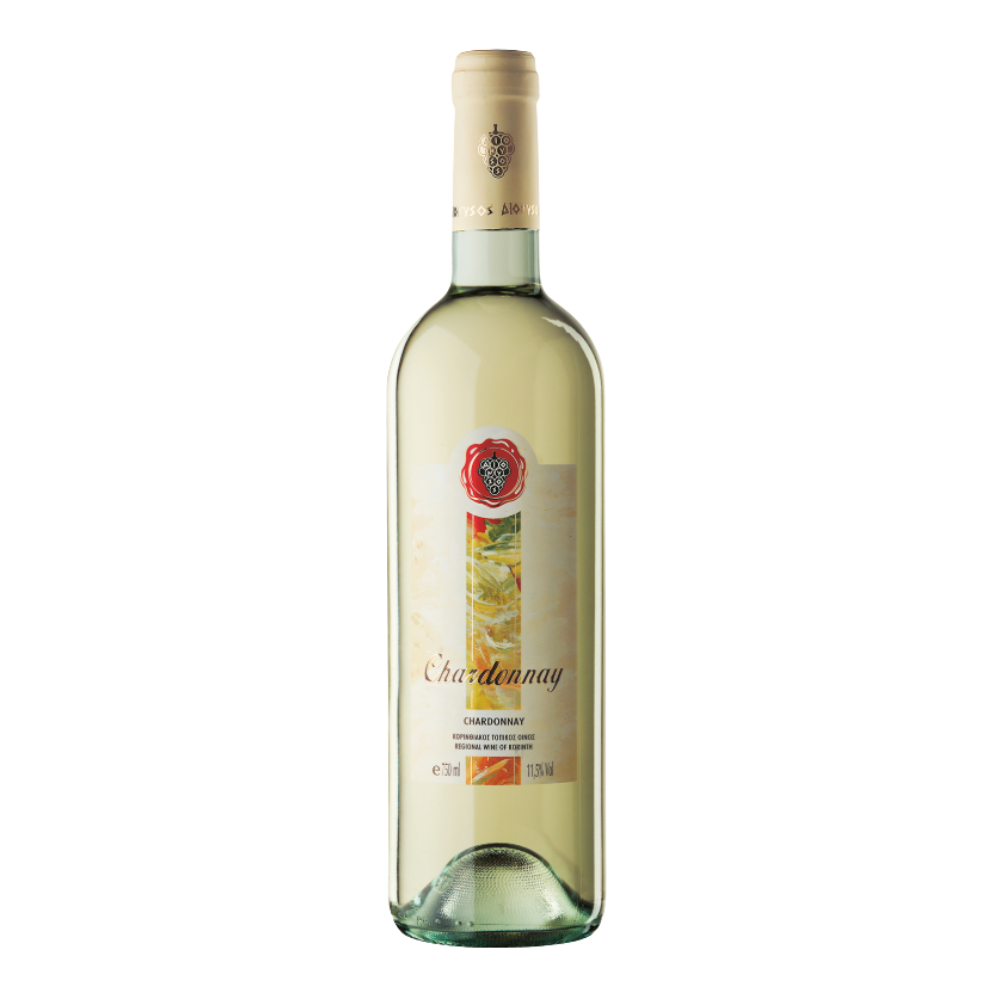 Dionysos Chardonnay White Dry 12,5% białe wytrawne 750 ml