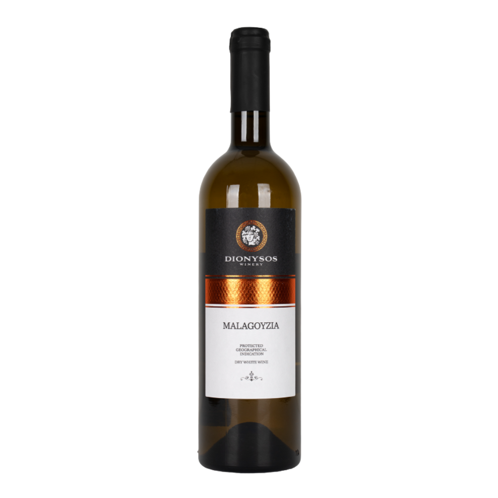 Dionysos Malagouzia White Dry 2022 12,5% białe wytrawne 750 ml