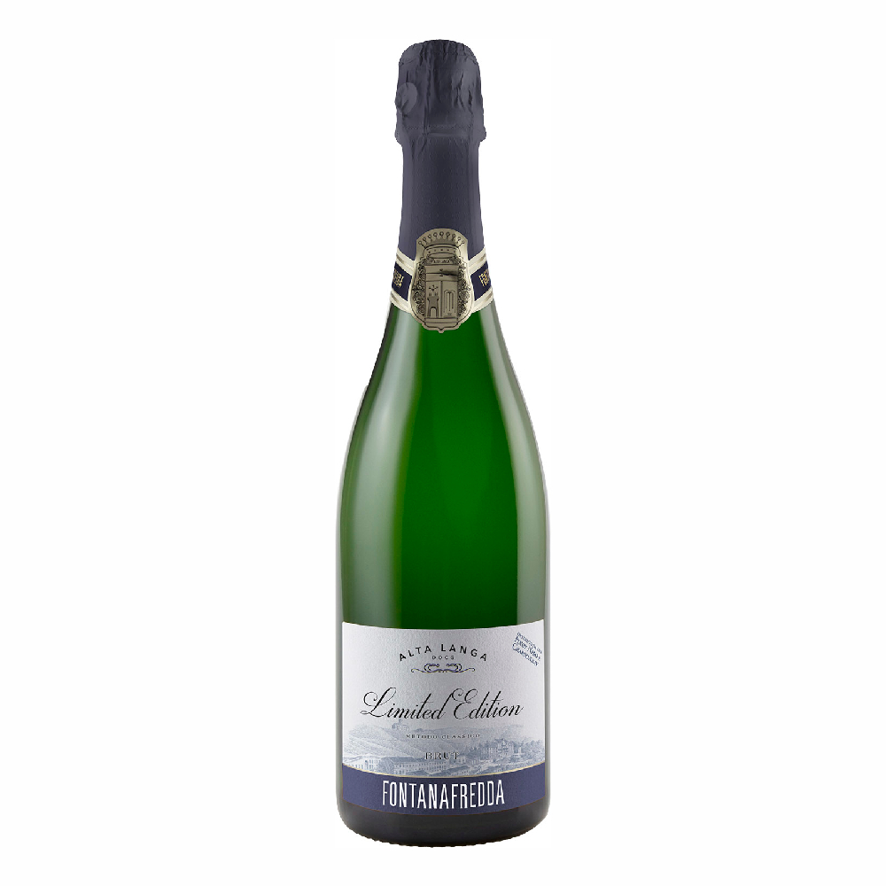 Wino Fontanafredda Alta Langa Brut 12,5% białe wytrawne 750 ml