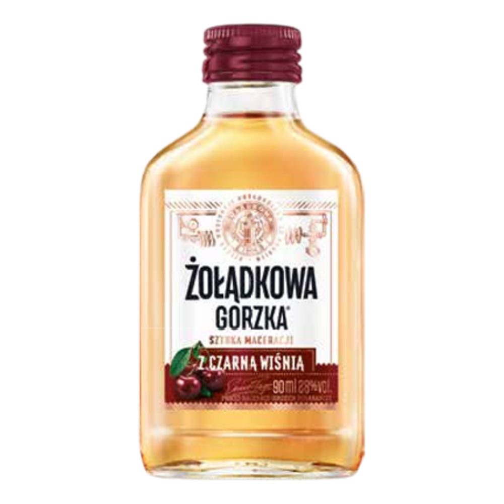 Żołądkowa Gorzka Czarna Wiśnia 30% 90 ml