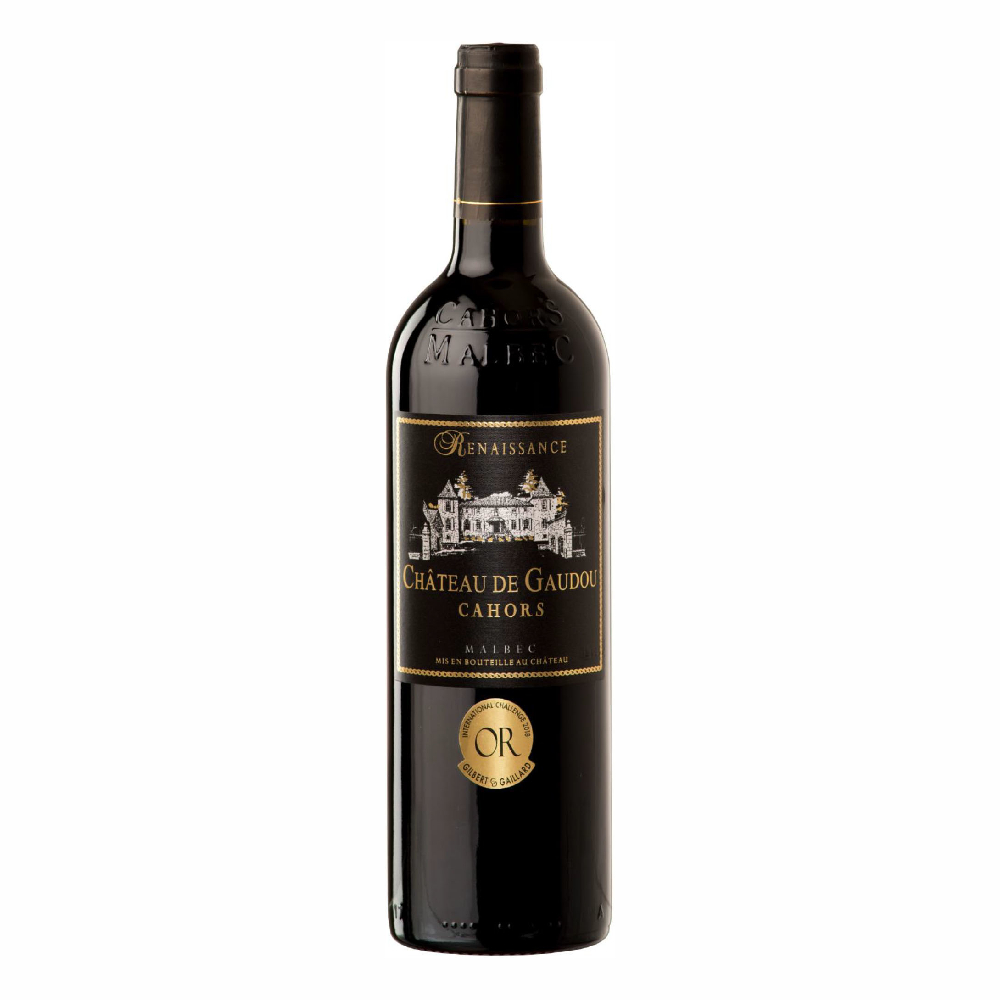 Wino Chateau de Gaudou Cahors Renaissance 13% czerwone wytrawne 750 ml
