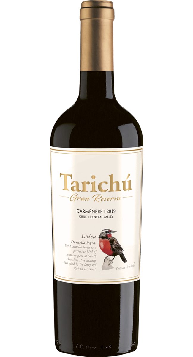 Wino Tarichu Gran Reserva Carmenere 14% czerwone wytrawne 750 ml