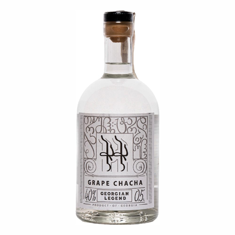 Chacha Georgian Legend Grape Chacha White 40% 500 ml
