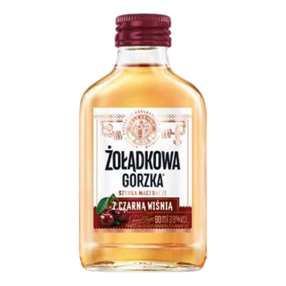 Żołądkowa Gorzka Czarna Wiśnia 30% 90 ml
