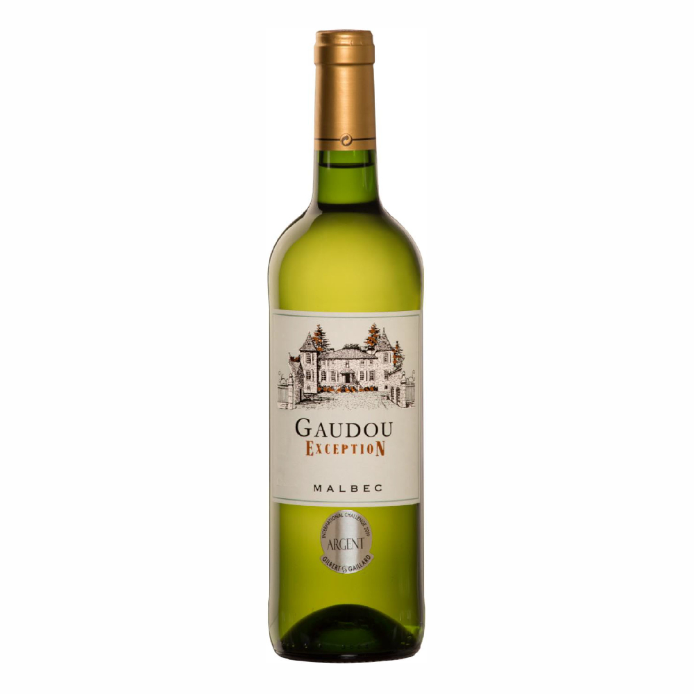 Wino Gaudou Exception Blanc 11% białe wytrawne 750 ml