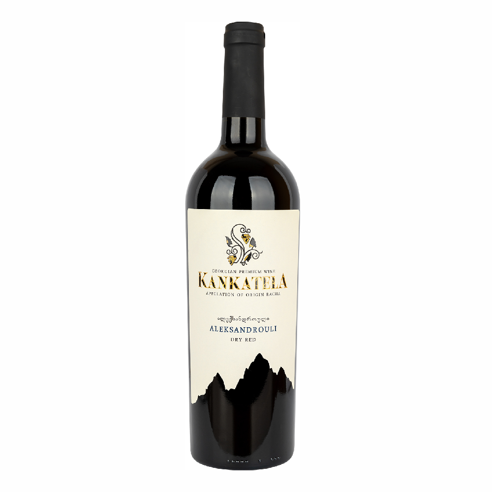 Wino Georgian Kankatela Aleksandrouli 14,5% czerwone wytrawne 750 ml