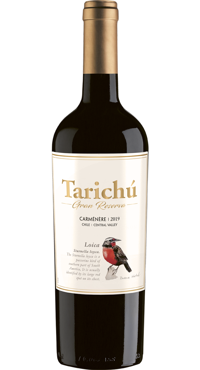 Wino Tarichu Gran Reserva Carmenere 14% czerwone wytrawne 750 ml