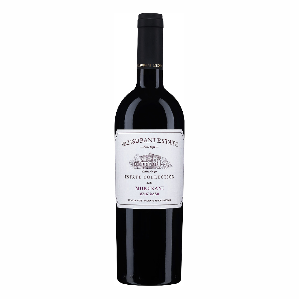 Wino Vazisubani Estate Collection Mukuzani 14% czerwone wytrawne 750 ml