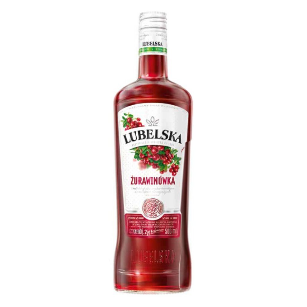 Likier Lubelska Żurawinowa 30% 500 ml