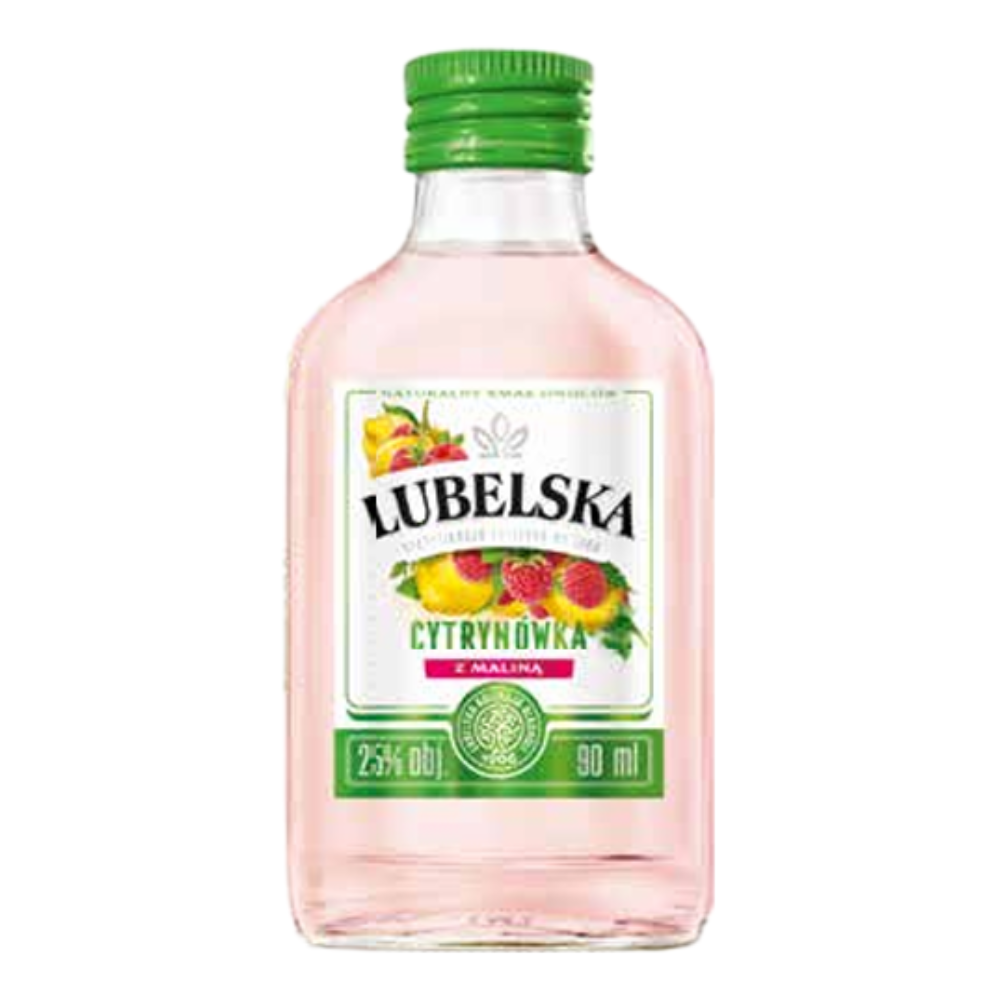Likier Lubelska Cytryna Malina 28% 90 ml