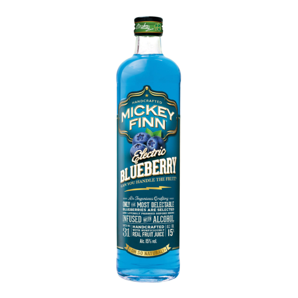 Likier Mickey Finn Electric Blueberry 15% 700 ml