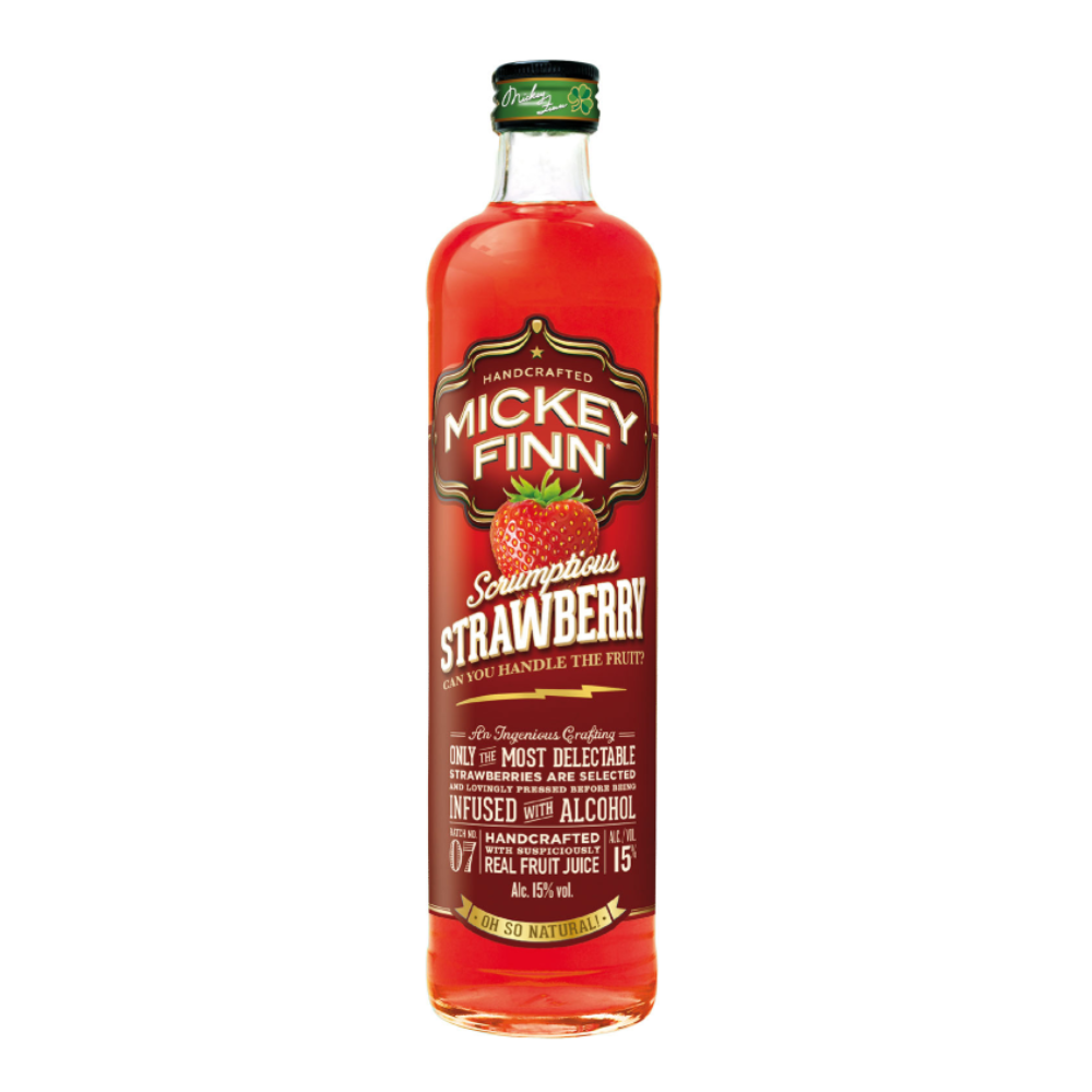 Likier Mickey Finn Scrumptious Strawberry 15% 700 ml