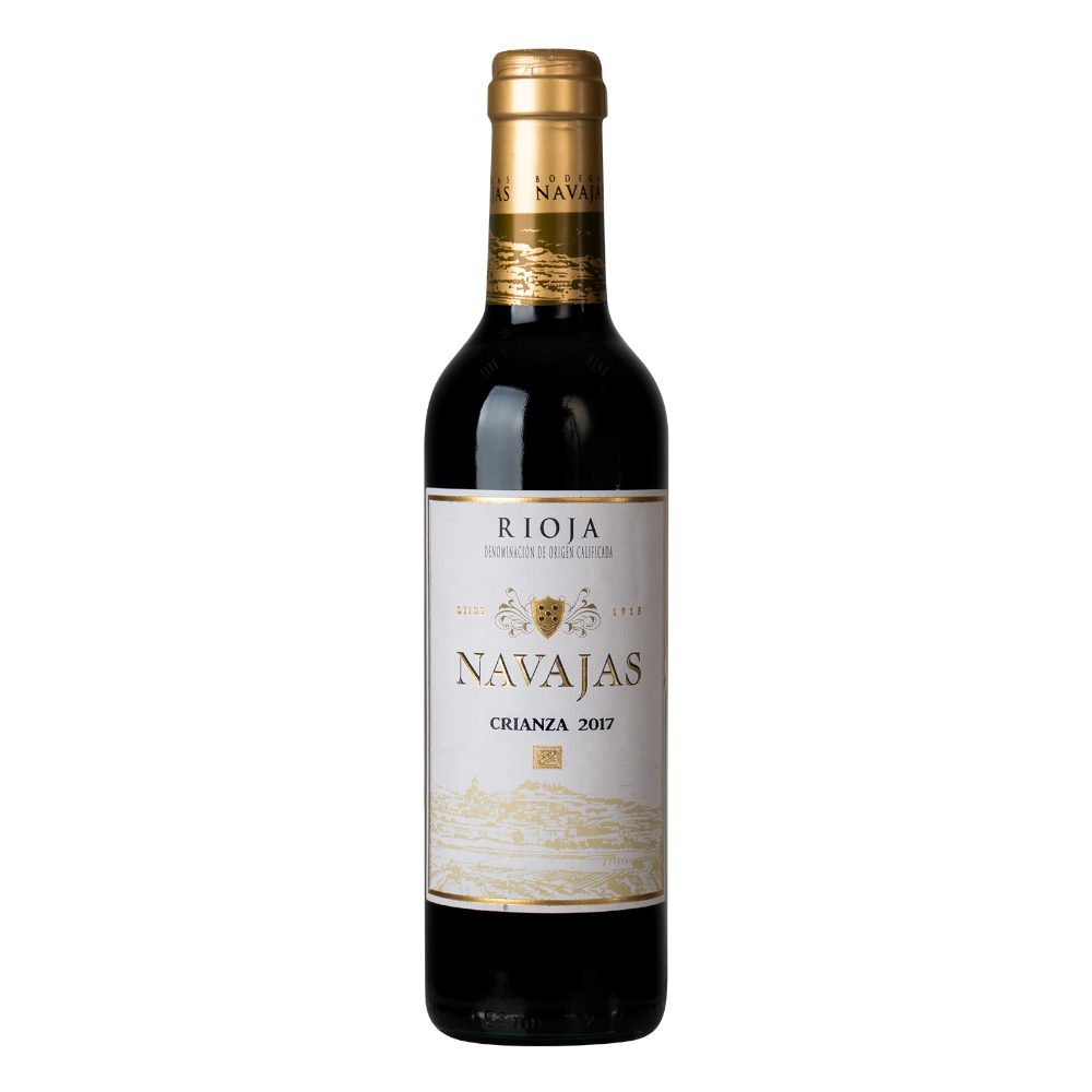 Wino Navajas Crianza 2019 13,5% czerwone wytrawne 375 ml