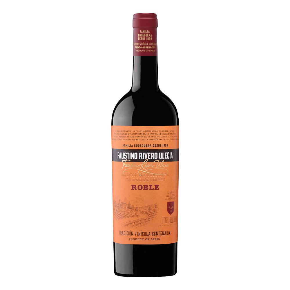 Wino Faustino Rivero Ulecia Roble 2022 13% czerwone wytrawne 750 ml