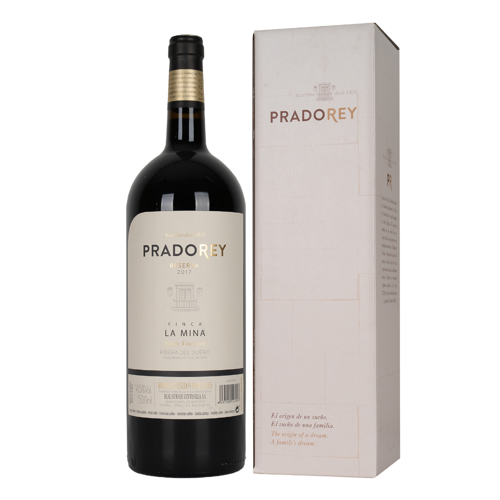 Wino Pradorey Reserva Finca La Mina 2017 14,5% czerwone wytrawne 750 ml