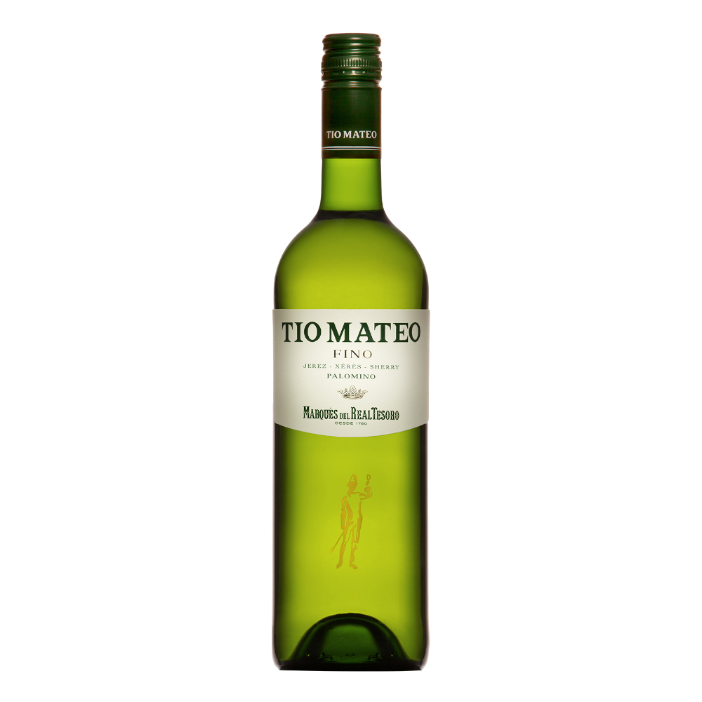 Wino Marques del Real Tesoro Tio Mateo Fino 17% białe wytrawne 750 ml